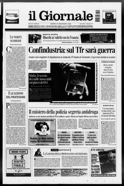 Il giornale del lunedi